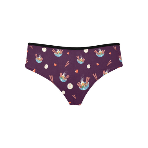 Ramen Bowl Women's Hipster Underwear