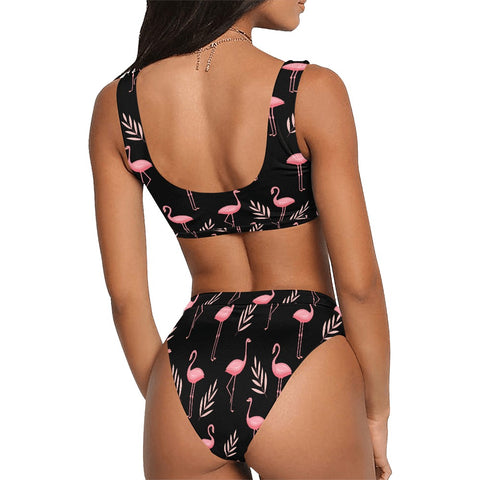 Flamingo Women's Two Piece Bikini