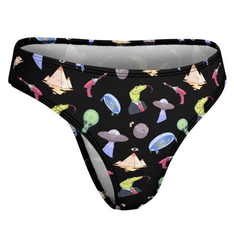 Conspiracy Theory Women's Thong