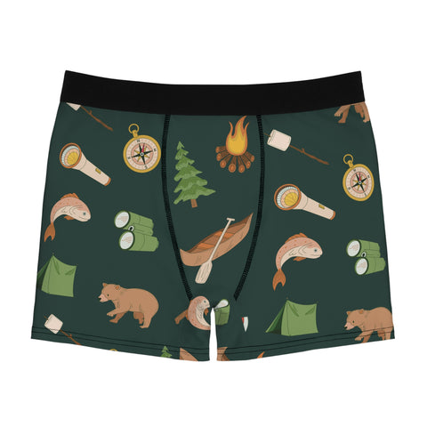 The-Great-Outdoors-Mens-Boxer-Briefs-Dark-Green-Product-Front-View