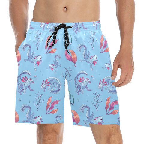 Axolotl-Mens-Swim-Trunks-Light-Sky-Blue-Model-Front-View