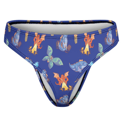 Cute Kaijus Women's Thong