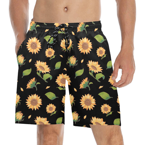 Sunflower Men's Swim Trunks