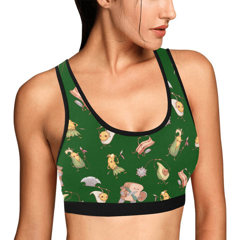 Food Fight Women's Bralette