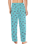 Sparrow-Mens-Pajama-Turquoise-Model-Back-View