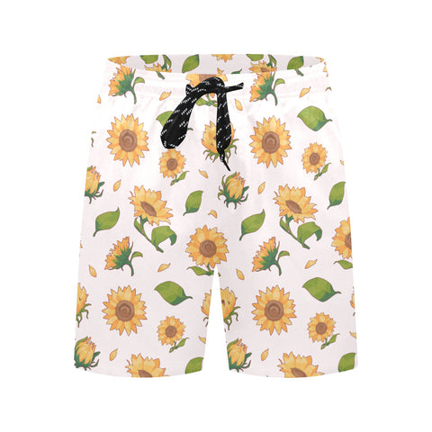 Sunflower-Men's-Swim-Trunks-Snow-Front-View