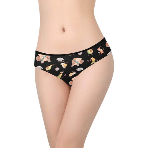 Food Fight Women's Hipster Underwear