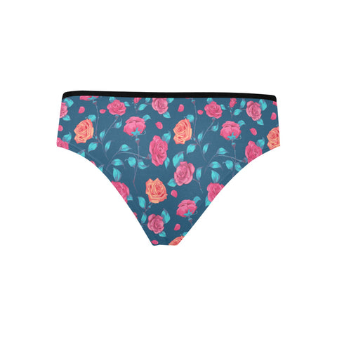 Painted Roses Women's Hipster Underwear