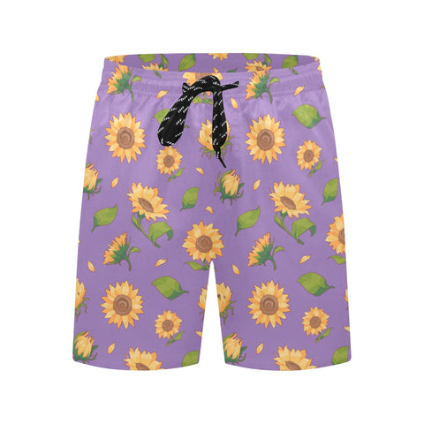 Sunflower-Men's-Swim-Trunks-Lavender-Front-View