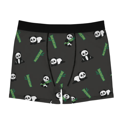 Panda-Mens-Boxer-Briefs-Charcoal-Product-Front-View