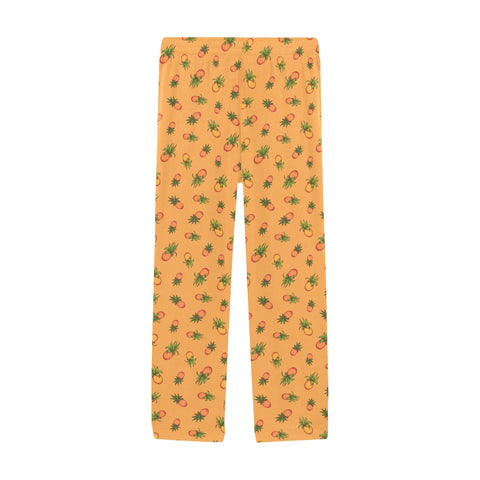 Pineapple-Mens-Pajama-Orange-Front-View