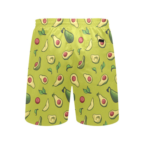Happy-Avocado-Mens-Swim-Trunks-Guacamole-Back-View