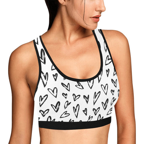 Crazy-Hearts-Womens-Bralette-White-Model-Side-View