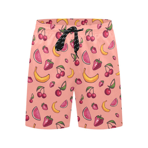 Fruit-Punch-Mens-Swim-Trunks-Coral-Front-View