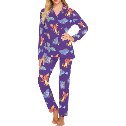 Cute Kaijus Women's Pajama Set