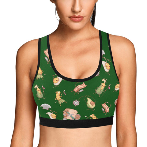 Food Fight Women's Bralette