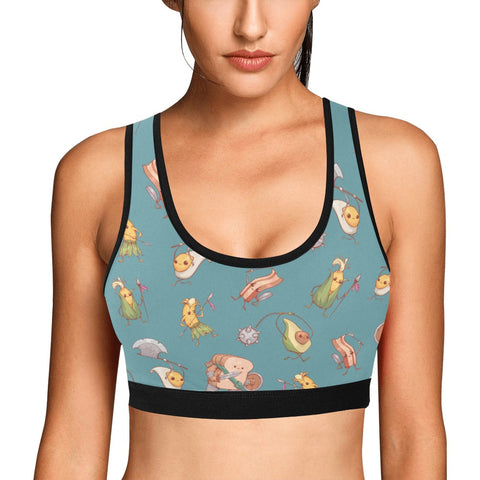 Food Fight Women's Bralette