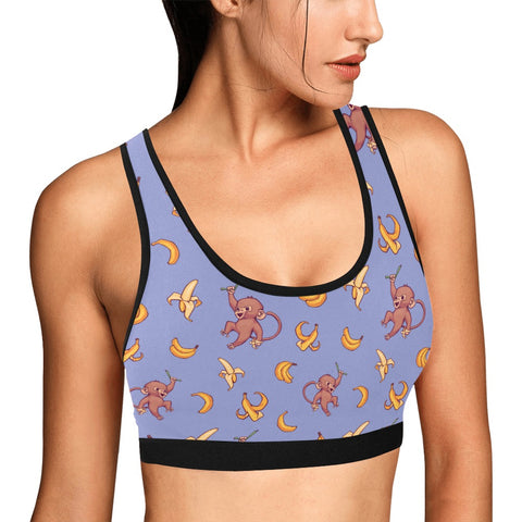 Baby-Monkey-Womens-Bralette-Cornflower-Blue-Model-Side-View