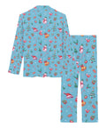 Christmas-Womens-Pajama-Sky-Blue-Product-View