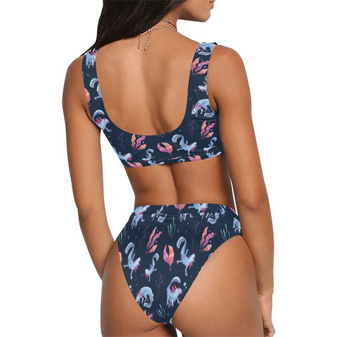 Axolotl-Womens-Bikini-Set-Midnight-Blue-Model-Back-View