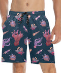 Shiver-Me-Timbers-Men's-Swim-Trunks-Deep-Sea-Blue-Model-Front-View