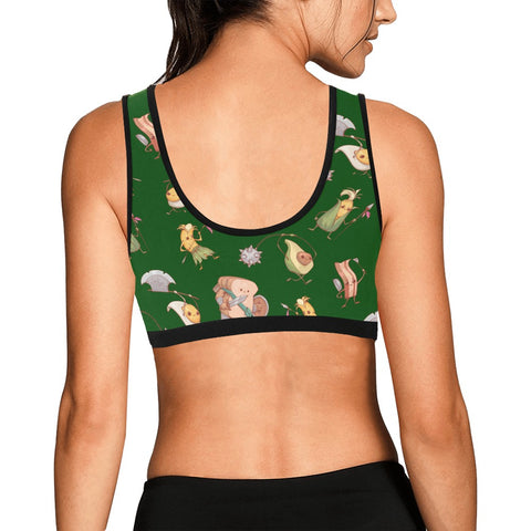 Food Fight Women's Bralette