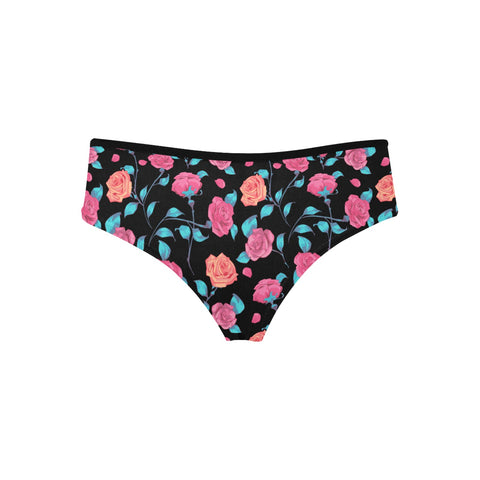 Painted Roses Women's Hipster Underwear