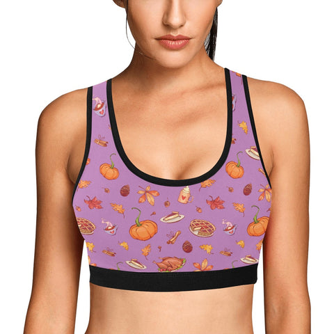 Thanks-Giving-Womens-Bralette-Orchid-Model-Front-View