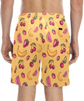 Fruit-Punch-Mens-Swim-Trunks-Yellow-Model-Back-View