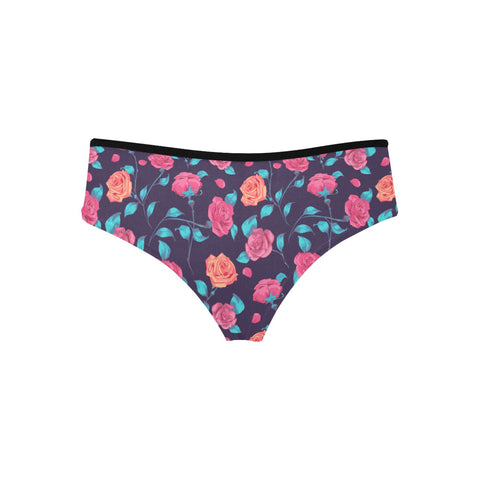 Painted Roses Women's Hipster Underwear