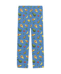 Happy-Avocado-Mens-Pajama-Blue-Front-View