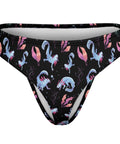 Axolotl-Womens-Thong-Black-Product-Front-View