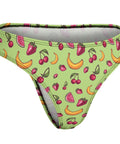 Fruit-Punch-Women's-Thong-Lime-Green-Product-Side-View