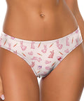 Bunny-Womens-Thong-Light-Pink-Model-Front-View