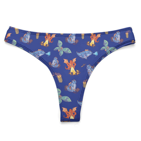 Cute Kaijus Women's Thong