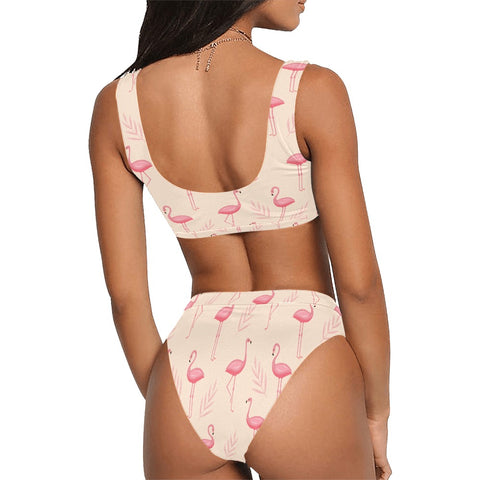 Flamingo Women's Two Piece Bikini