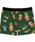 Flirty-Fruit-Mens-Boxer-Briefs-Dark-Green-Product-Front-View