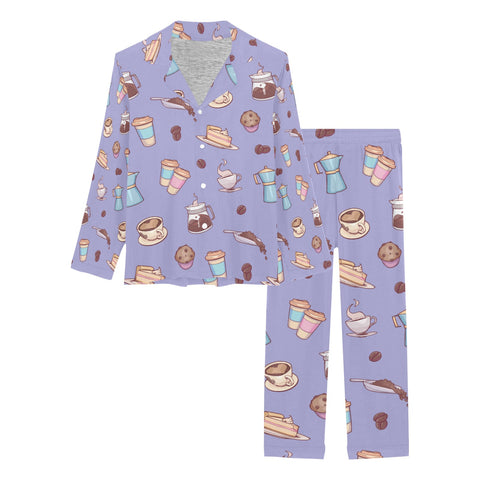 Coffee Date Women's Pajama Set