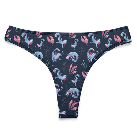 Axolotl-Womens-Thong-Midnight-Blue-Product-Front-View