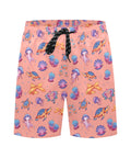 Sea-Life-Mens-Swim-Trunks-Coral-Front-View