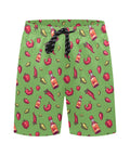 Spicy-Mens-Swim-Trunks-Light-Green-Front-View