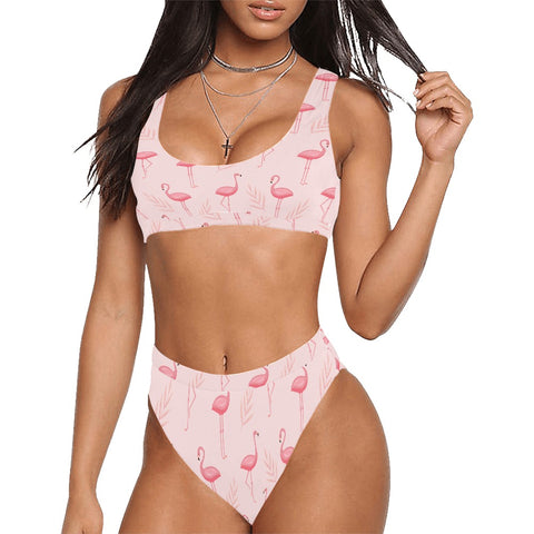 Flamingo Women's Two Piece Bikini