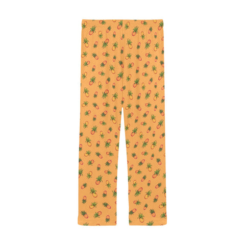 Pineapple-Mens-Pajama-Orange-Back-View