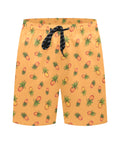 Pineapple-Mens-Swim-Trunks-Orange-Front-View