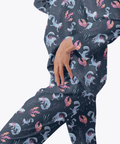 Axolotl-Womens-Pajama-Midnight-Blue-Semi-Side-View