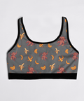 Baby-Monkey-Womens-Bralette-Charcoal-Product-Front-View