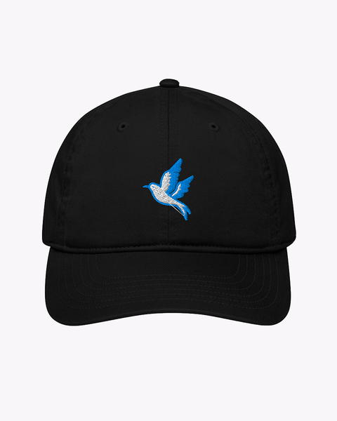 Embroidered Bird Hat
