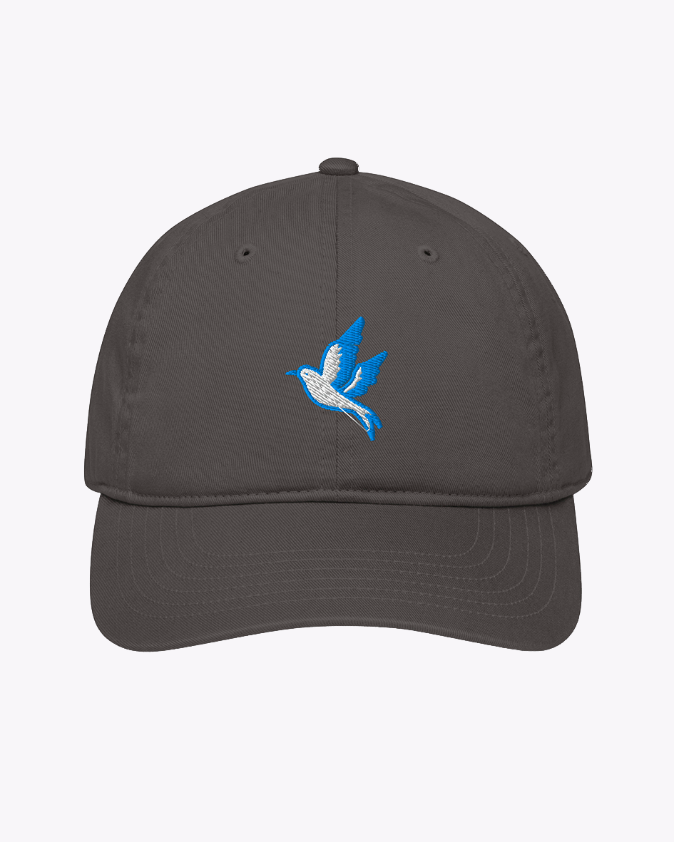 Embroidered Bird Hat