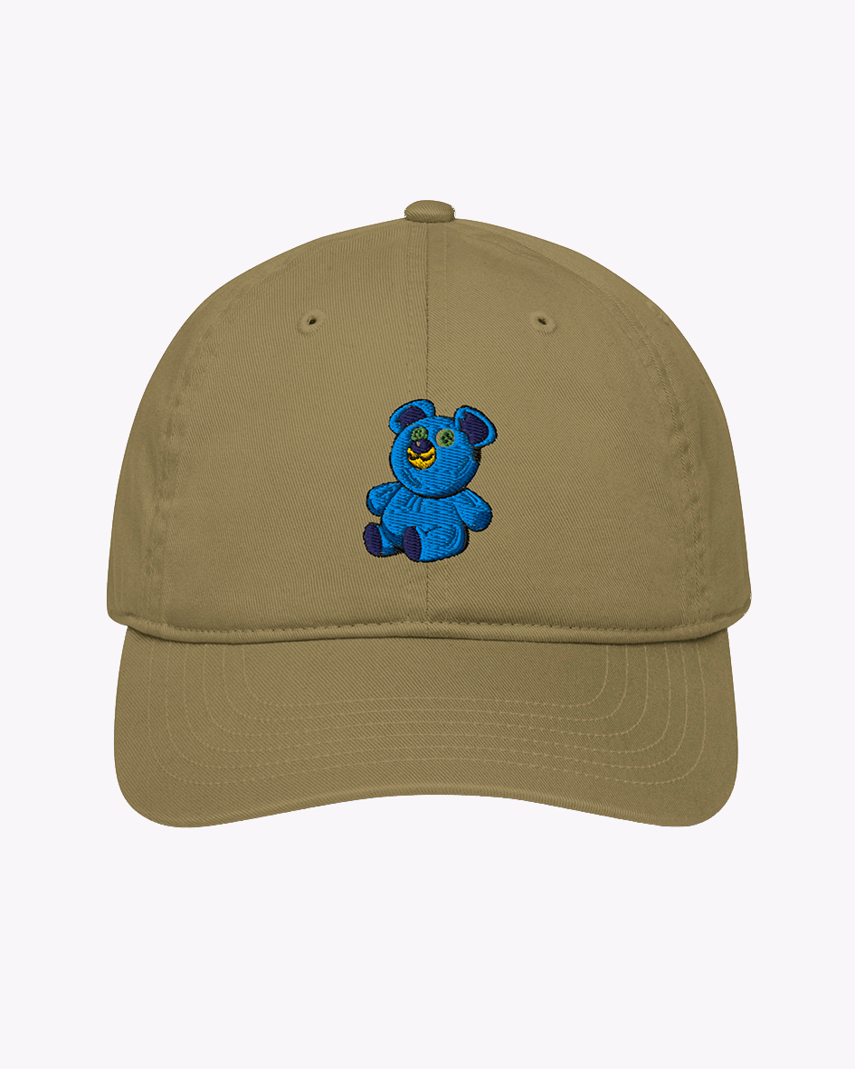 Embroidered Blue Bear Hat