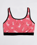 Bunny-Womens-Bralette-Coral-Product-Front-View